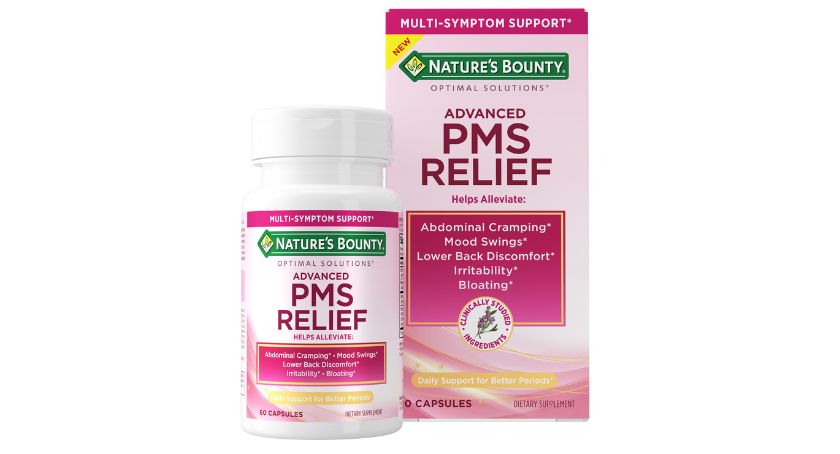 Nature’s Bounty Launches Advanced PMS Relief Supplement